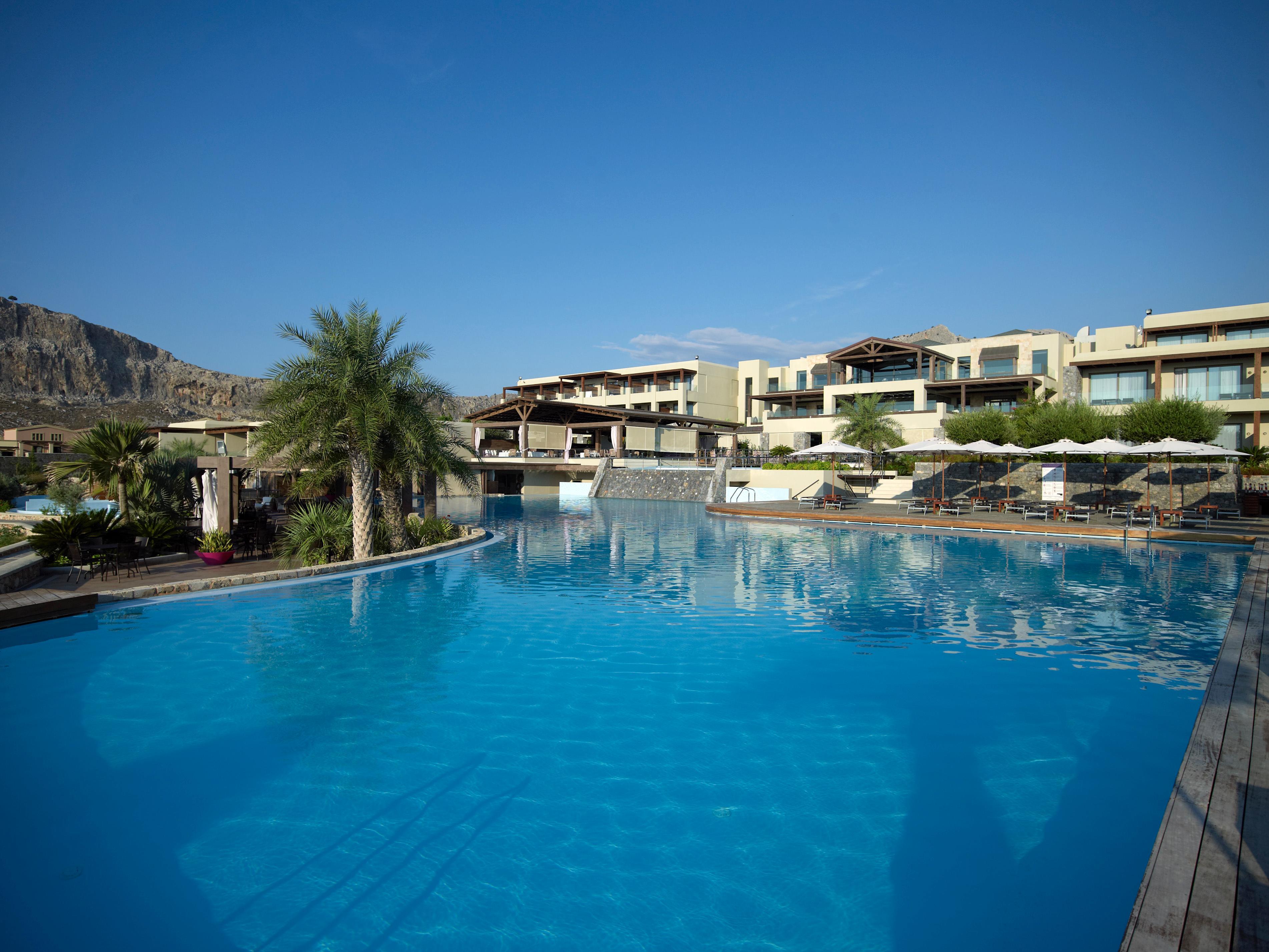 Aquagrand Exclusive Deluxe Resort Lindos - Adults Only Líndos Exterior foto