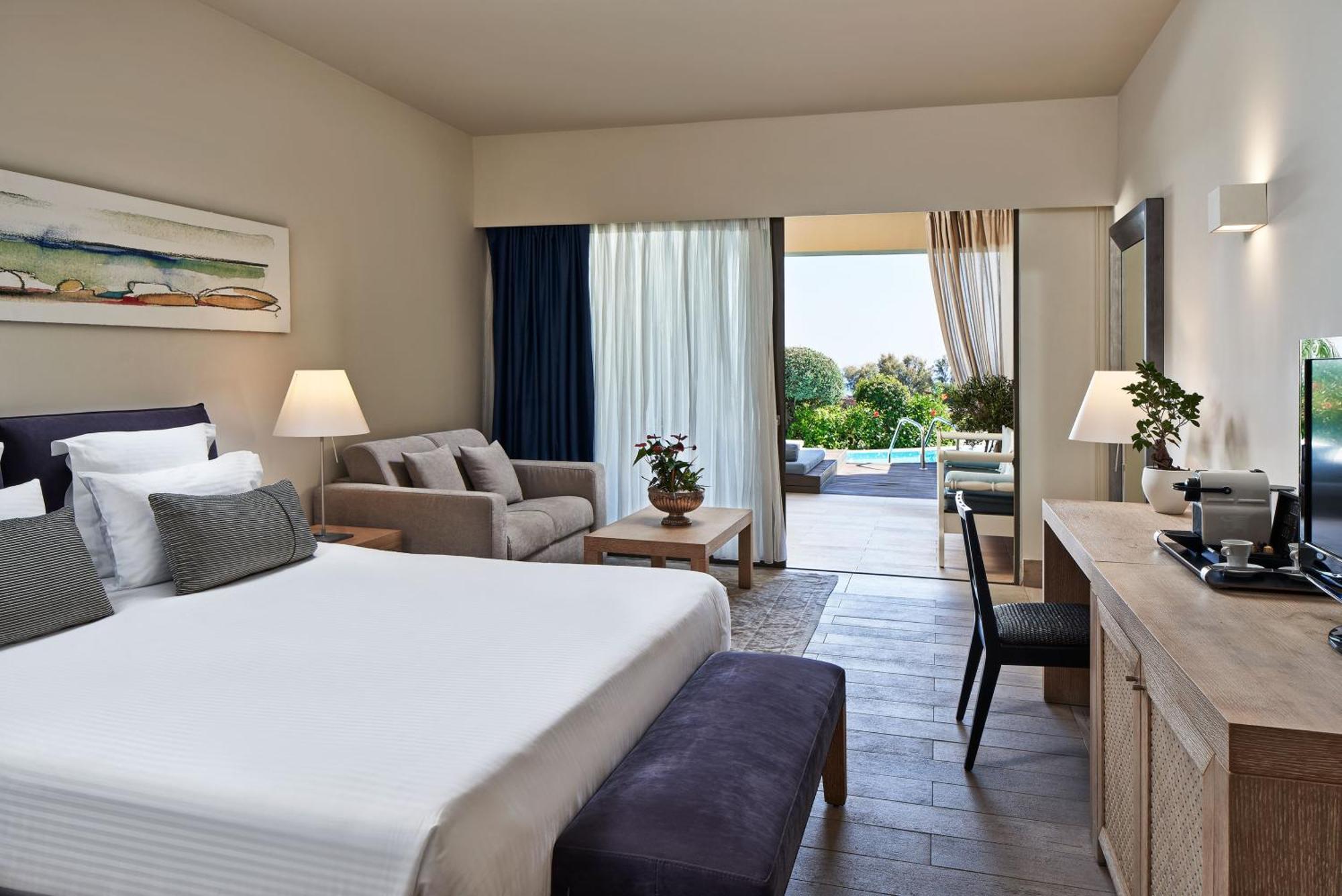 Aquagrand Exclusive Deluxe Resort Lindos - Adults Only Líndos Exterior foto