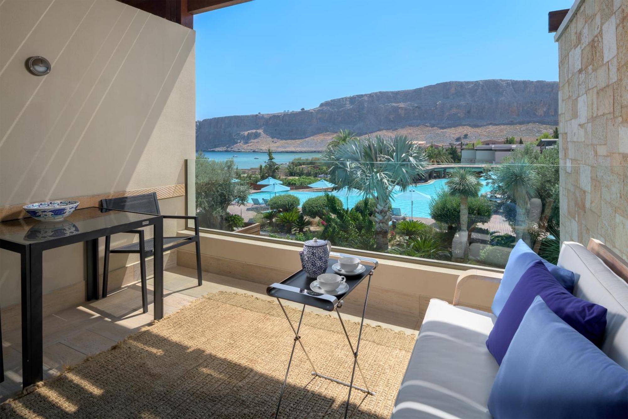 Aquagrand Exclusive Deluxe Resort Lindos - Adults Only Líndos Exterior foto