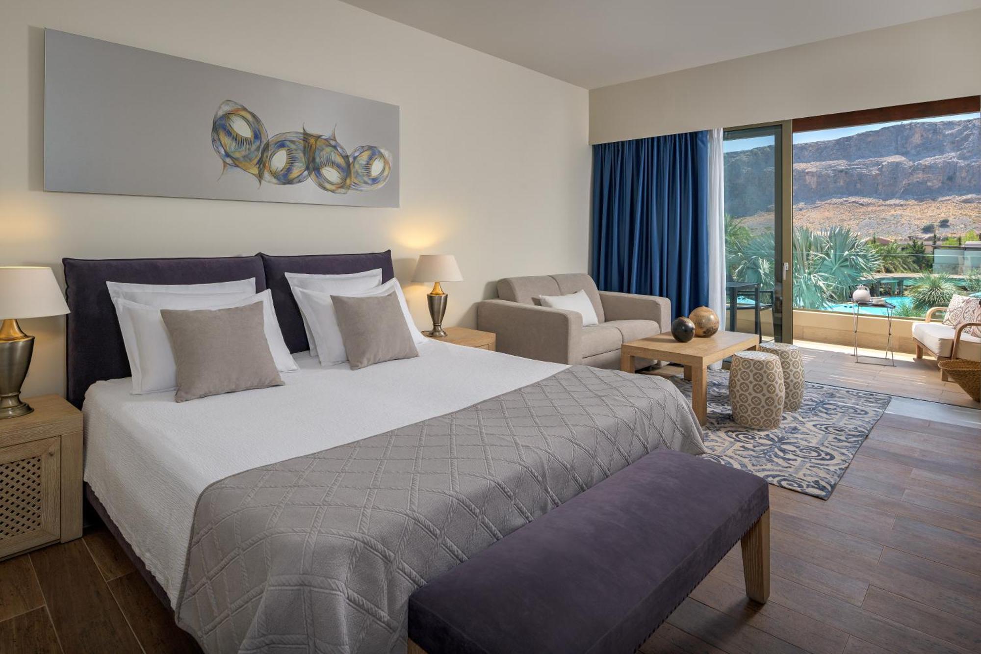 Aquagrand Exclusive Deluxe Resort Lindos - Adults Only Líndos Exterior foto