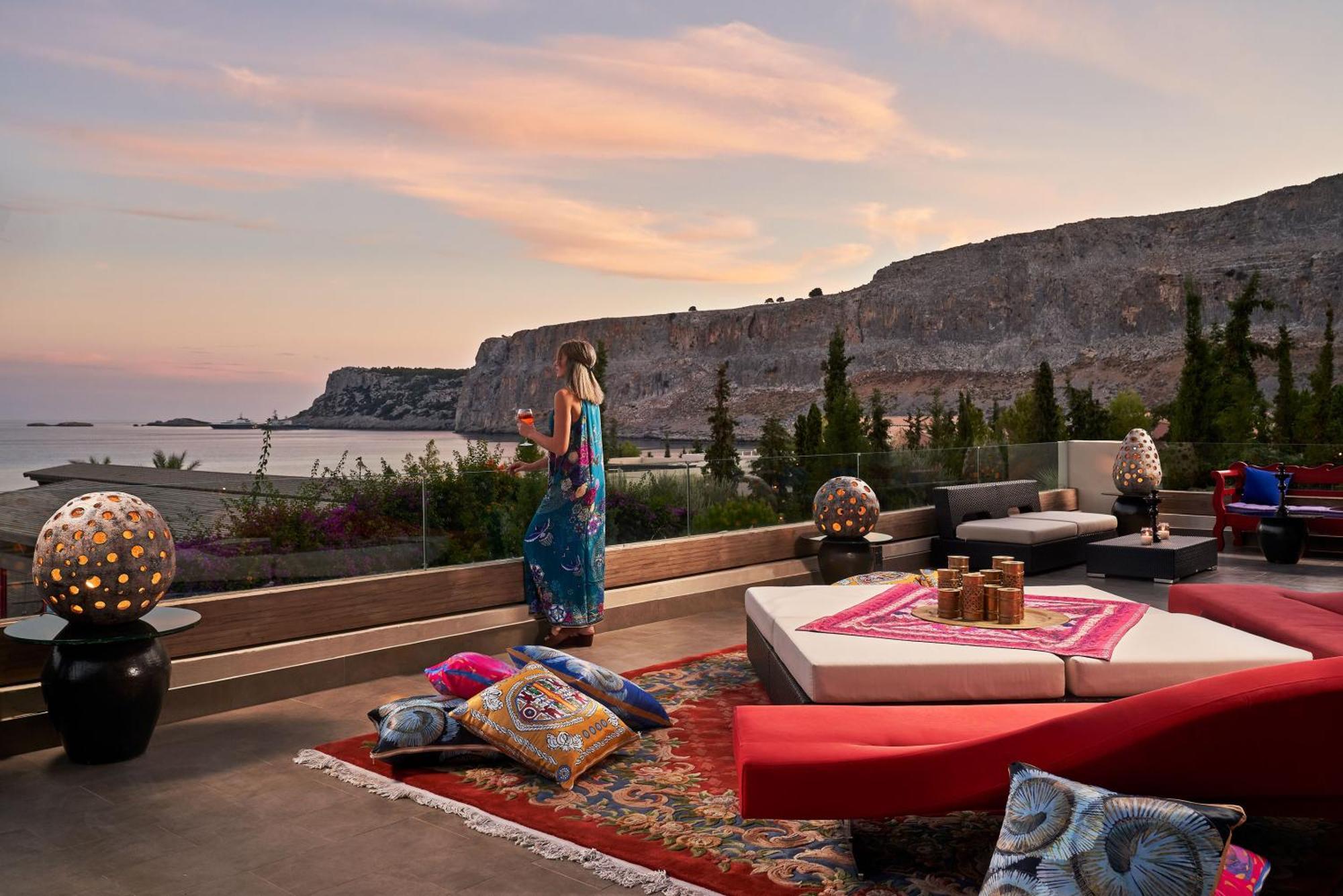 Aquagrand Exclusive Deluxe Resort Lindos - Adults Only Líndos Exterior foto