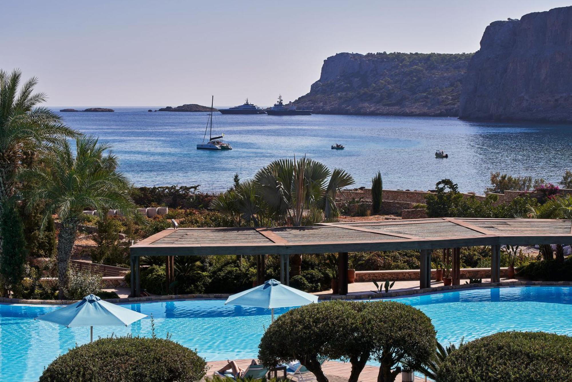 Aquagrand Exclusive Deluxe Resort Lindos - Adults Only Líndos Exterior foto