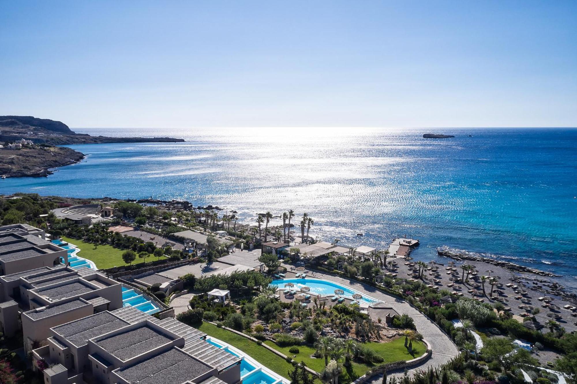 Aquagrand Exclusive Deluxe Resort Lindos - Adults Only Líndos Exterior foto
